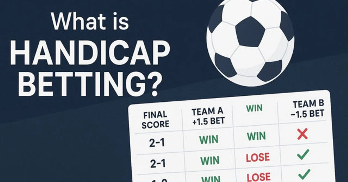 Handicap Betting Explained: Asian and European Handicap Calculations and Lines