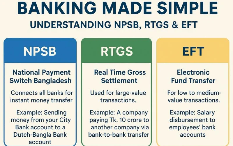 NPSB Instant vs BEFTN Batch Bank Transfer Processing Matrix